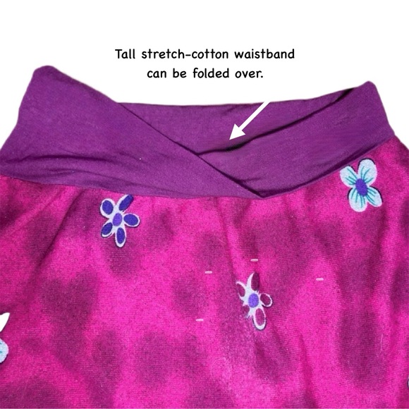 CAT Kitty themed A-line knit sweater skirt w BIRDS in pink green purple S or M - Picture 9 of 11